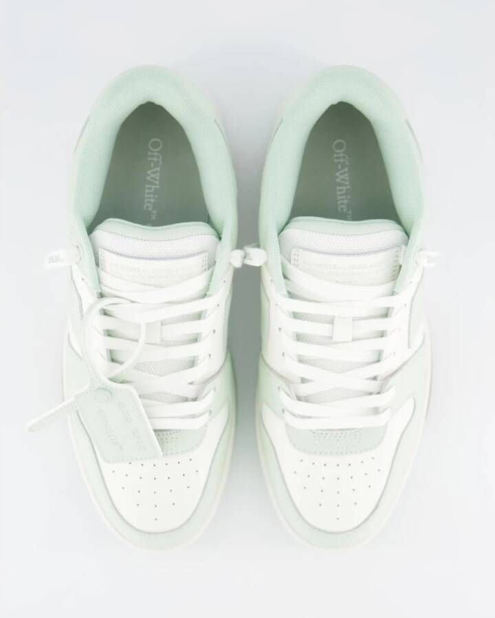 Off White Heren Wit Mint Casual Schoenen Blue Heren