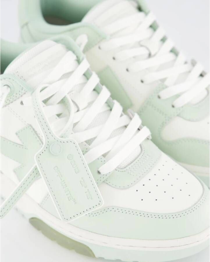 Off White Heren Wit Mint Casual Schoenen Blue Heren