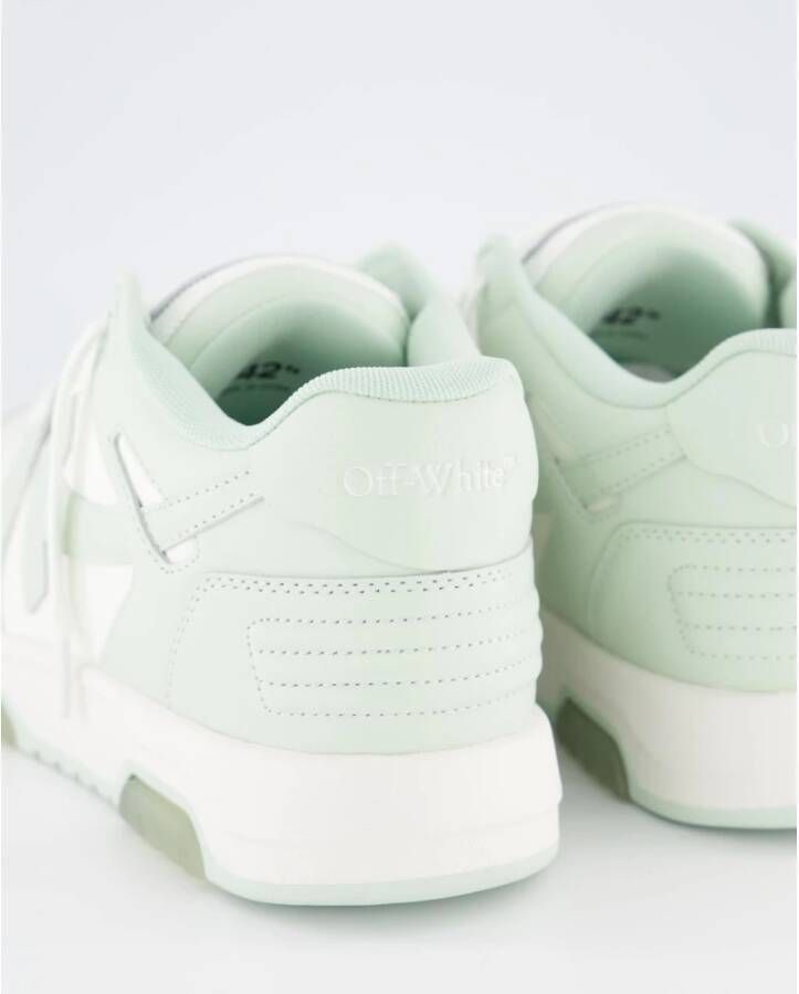 Off White Heren Wit Mint Casual Schoenen Blue Heren