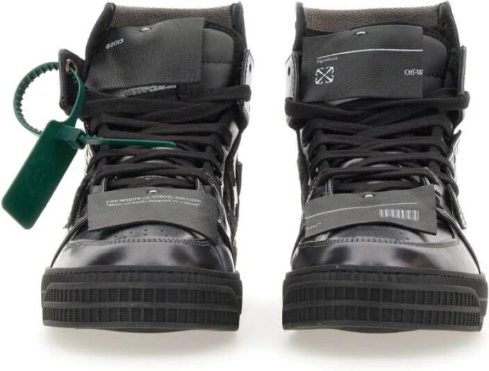 Off White Hoge Sneaker Gemaakt in Italië Black Heren