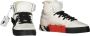 Off White Hoge vulkaniseerde sneakers met diagonale banden White Heren - Thumbnail 2