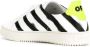 Off White Italiaanse Leren Sneakers Sprayverf White Dames - Thumbnail 3