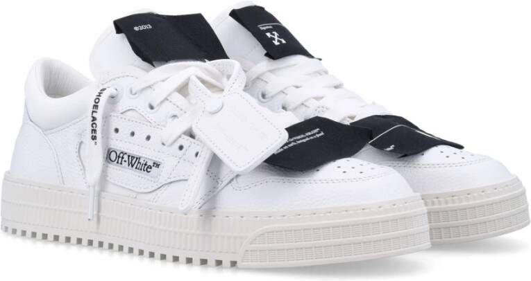 Off White Lage Top 3.0 Sneakers White Heren