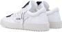 Off White Lage Top 3.0 Sneakers White Heren - Thumbnail 4