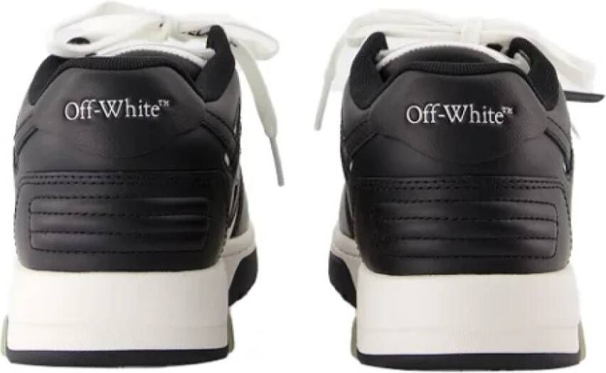 Off White Leather sneakers Black Dames