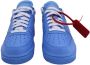 Off White Leather sneakers Blue Dames - Thumbnail 3