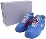 Off White Leather sneakers Blue Dames - Thumbnail 6