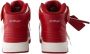 Off White Leather sneakers Red Dames - Thumbnail 3