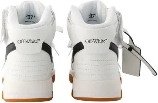 Off White Leather sneakers White Dames