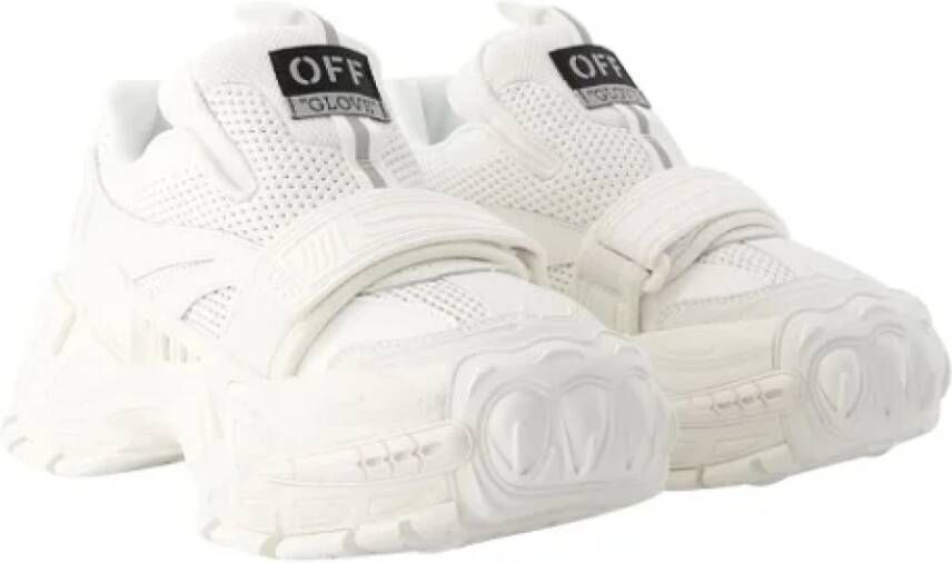 Off White Leather sneakers White Dames