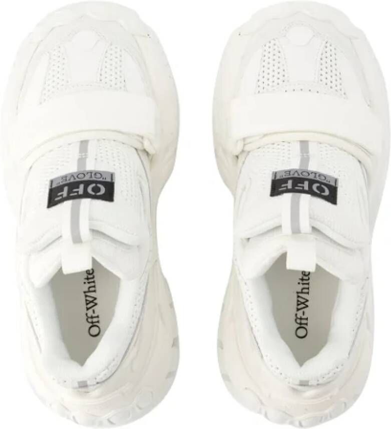 Off White Leather sneakers White Dames