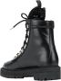 Off White Leren Enkellaarzen Black Dames - Thumbnail 3