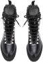 Off White Leren Enkellaarzen Black Dames - Thumbnail 4