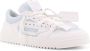 Off White Leren lage sneakers met stoffen inzetstukken White Heren - Thumbnail 2