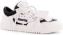 Off White Leren lage sneakers met stoffen inzetstukken White Heren - Thumbnail 2