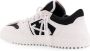 Off White Leren lage sneakers met stoffen inzetstukken White Heren - Thumbnail 3