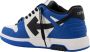 Off White Leren sneakers met iconische ritssluiting Blue Heren - Thumbnail 3