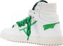 Off White Leren Zip-Tie Sneakers White Heren - Thumbnail 5