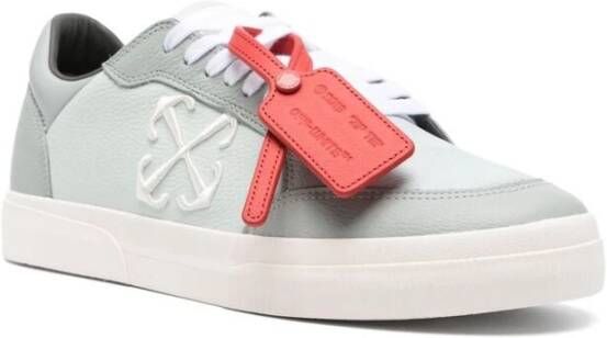 Off White Mint Groene Sneaker met Kleurblok Ontwerp Multicolor Heren