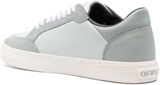 Off White Mint Groene Sneaker met Kleurblok Ontwerp Multicolor Heren