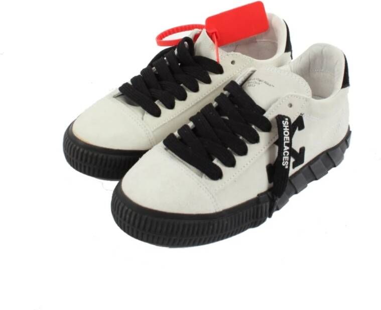 Off White Nieuwe Arrow Low Vulcanized Sneakers Beige Dames