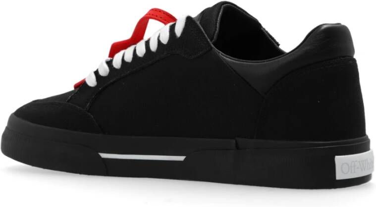 Off White Nieuwe lage gevulkaniseerde sneakers Black Heren