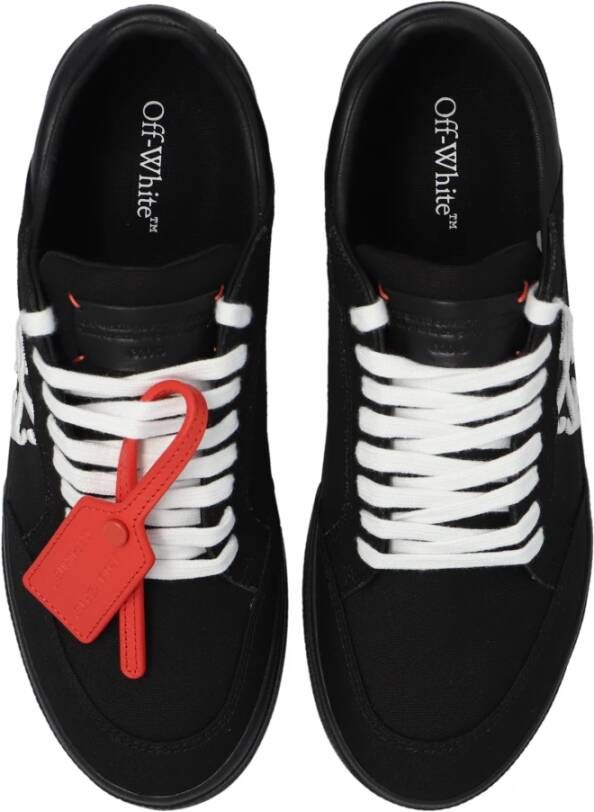 Off White Nieuwe lage gevulkaniseerde sneakers Black Heren