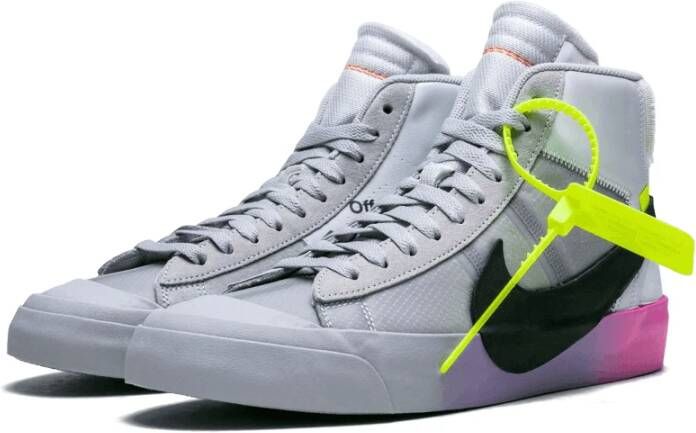 Off White Nike Blazer Serena Williams Queen Multicolor Heren