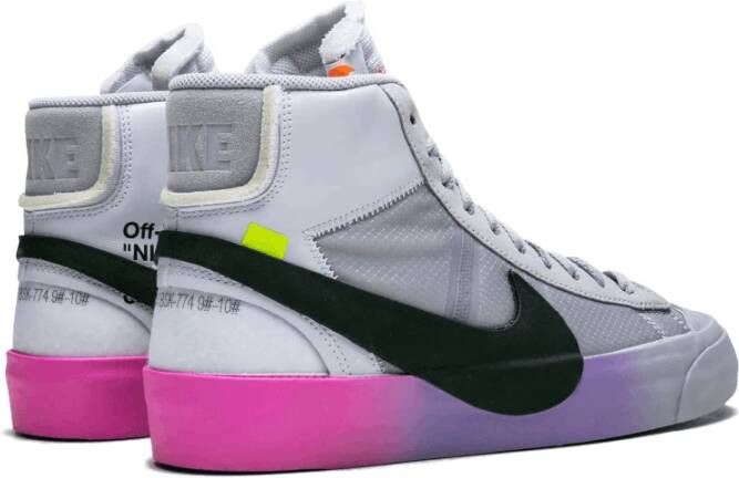 Off White Nike Blazer Serena Williams Queen Multicolor Heren