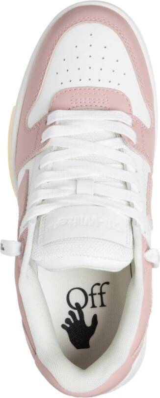 Off White Out Of Office Sneakers Roze Dames