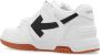 Off White Witte Leren Lage Sneakers met Pijl Patch White Dames - Thumbnail 23