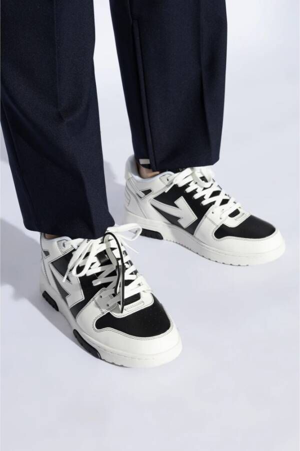 Off White Out Of Office sportschoenen Black Heren