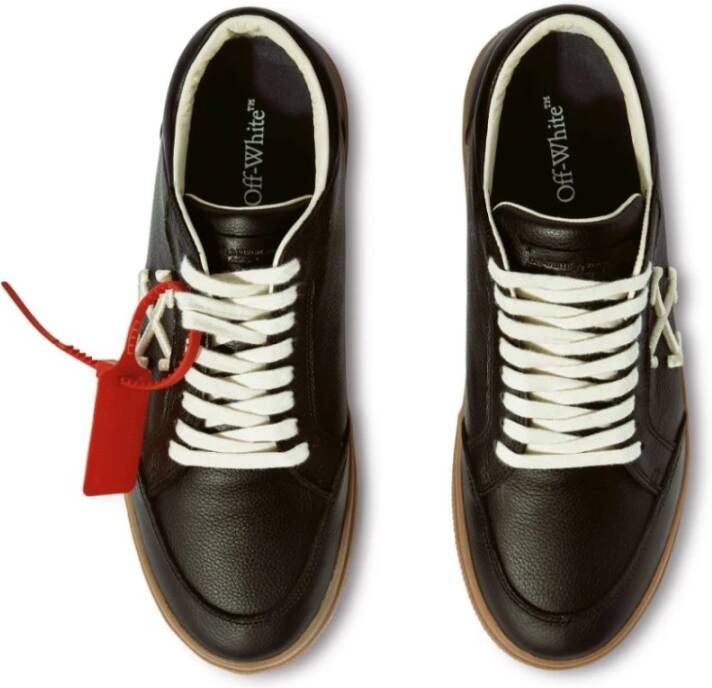 Off White Platte schoenen in wit Black Heren