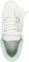 Off White Platte Vetersneakers Mintgroen White Dames - Thumbnail 3