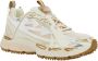 Off White Beige Mesh Sneakers met Iconisch Logo Beige Dames - Thumbnail 12