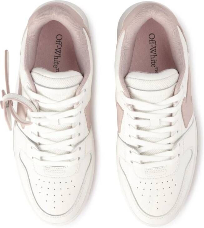 Off White Roze Sneakers Out Of Office Pink Dames