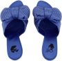 Off White Silk sandals Blue Dames - Thumbnail 4