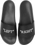 Off White Slides met reliëfletters Black Heren - Thumbnail 6