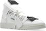 Off White Leren Sneakers met Pijllogo en Rits White Heren - Thumbnail 4