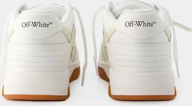 Off White Sneakers Beige Dames