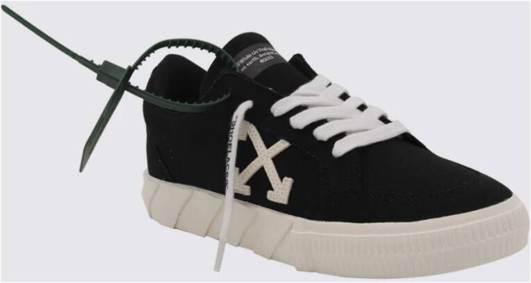 Off White Sneakers Black Dames