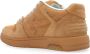 Off White Sneakers Buiten Kantoor Beige Heren - Thumbnail 5