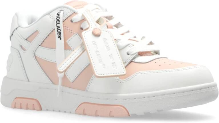 Off White Sneakers Buiten Kantoor White Dames