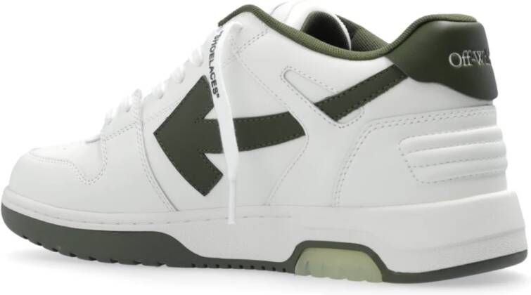 Off White Sneakers Buiten Kantoor White Heren