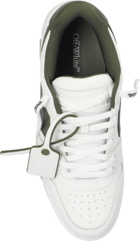 Off White Sneakers Buiten Kantoor White Heren