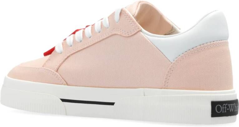 Off White Sneakers 'New Low Vulcanized' Pink Dames