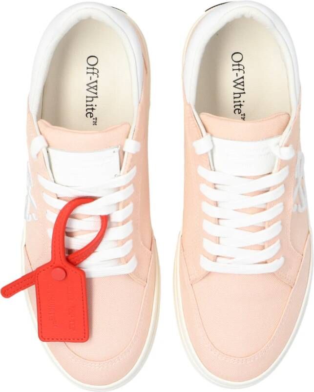 Off White Sneakers 'New Low Vulcanized' Pink Dames