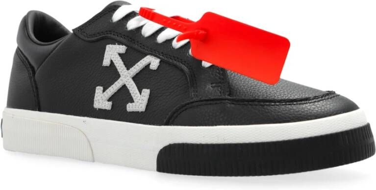 Off White Sneakers Nieuw Laag Gevulkaniseerd Black Dames