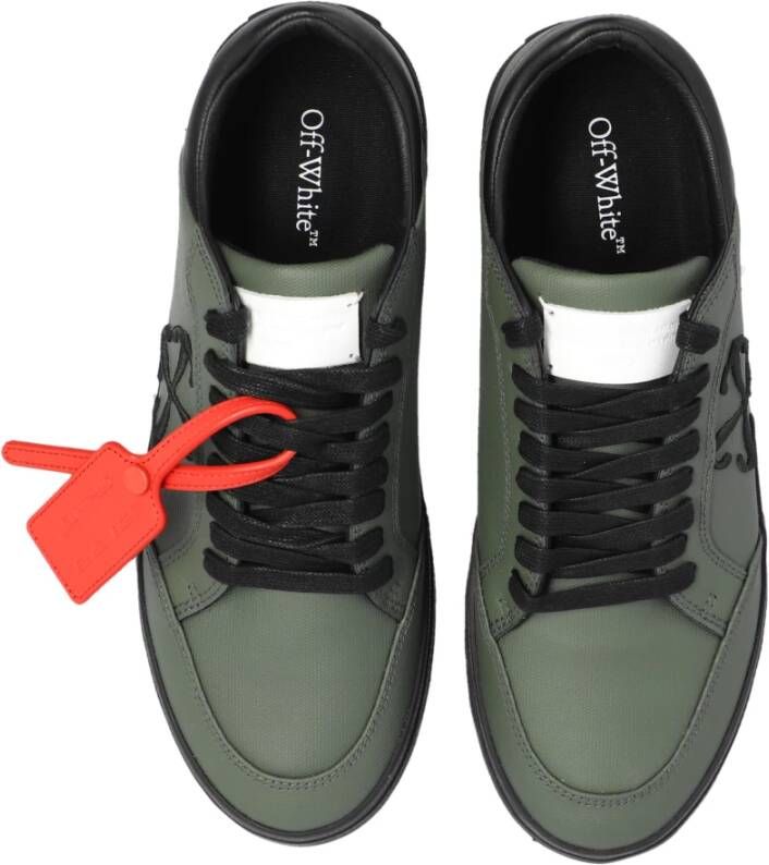 Off White Sneakers Nieuw Laag Green Heren