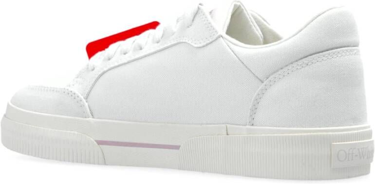 Off White Sneakers Nieuw Laag Vulcanized Animatie White Dames